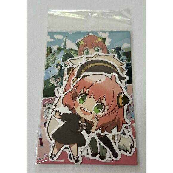 Crunchyroll Spy x Family Project: 5 Collectible Vinyl Stickers Limited Edition - Picture 4 of 6